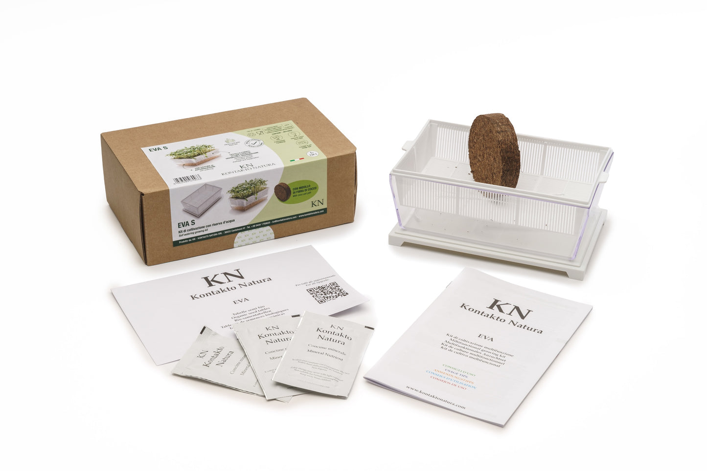 EVA S - Kit di coltivazione con cocco