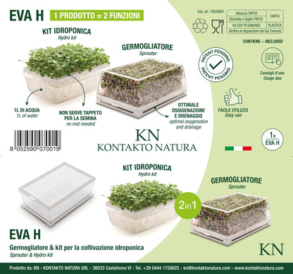 EVA H - Germogliatore & Hydro kit