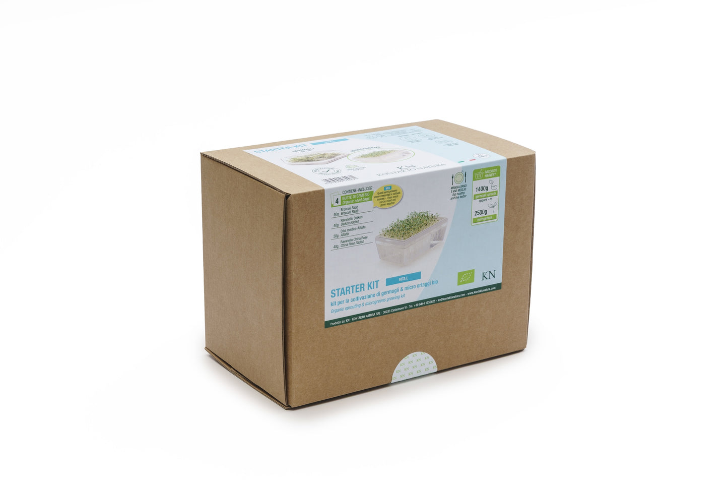 Starter kit germogli & microgreens - Vita L - sk902
