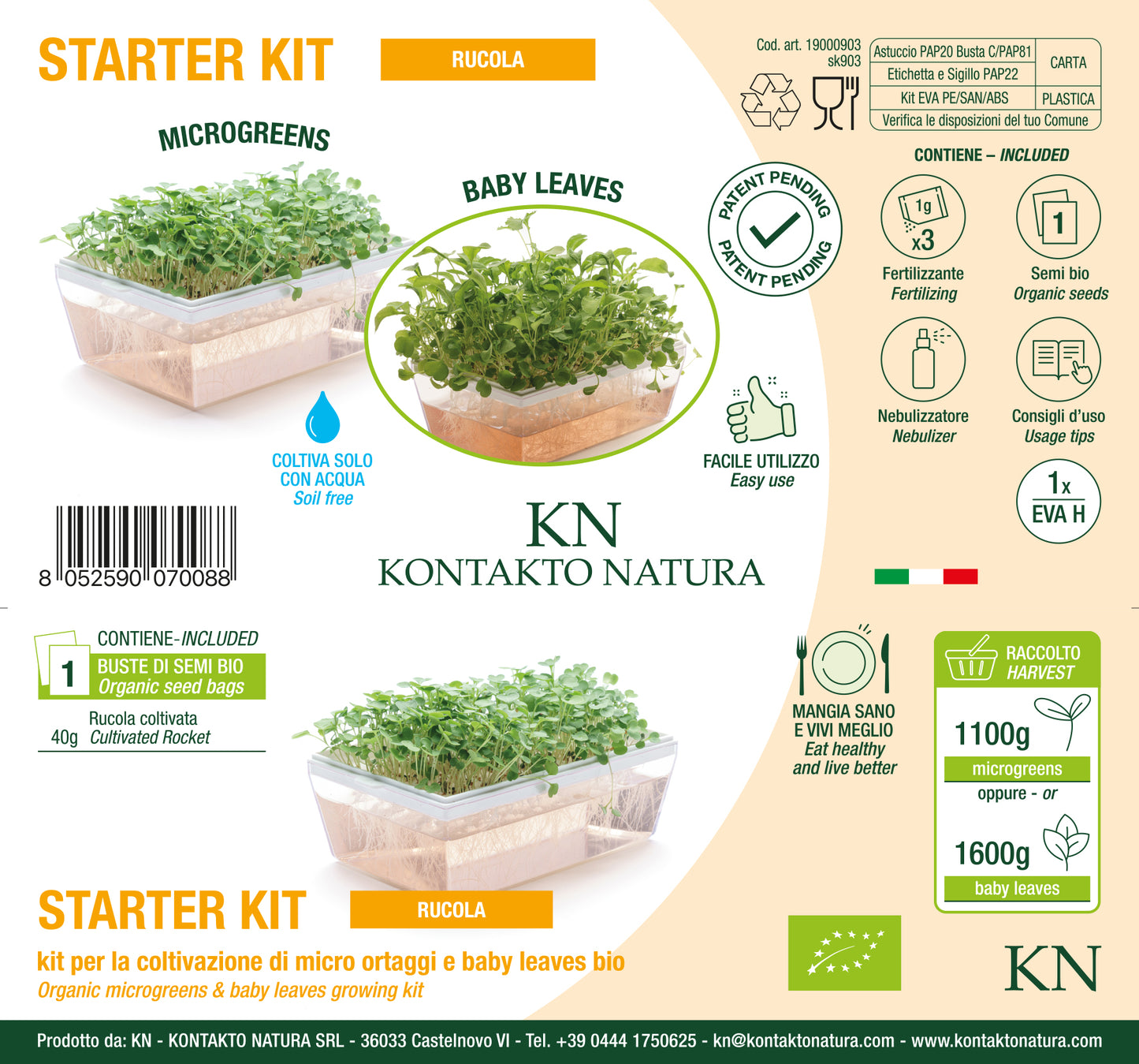 Starter kit Rucola - sk903