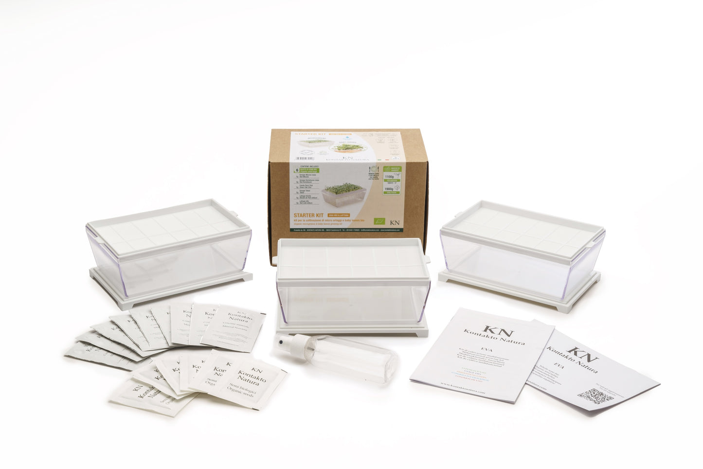 Starter kit baby leaves & microgreens - Asia Mix&Lattuga - sk905