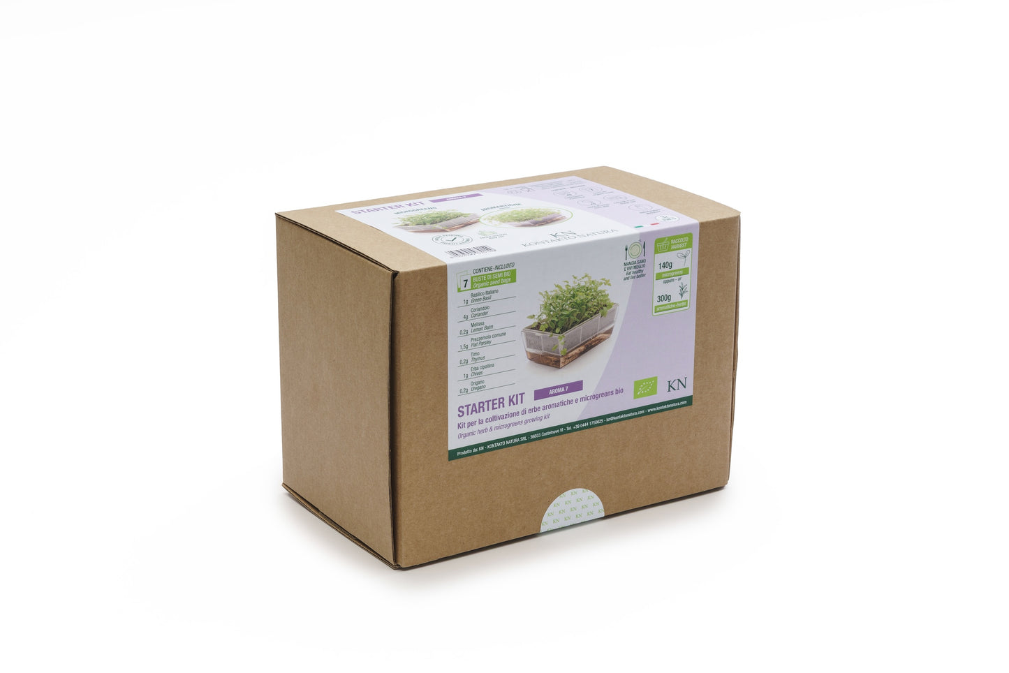 Starter kit aromatiche & microgreens - Aroma7 - sk909