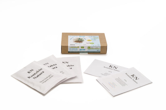 Set 3 semi bio per germogli & microgreens - dolce - sm900