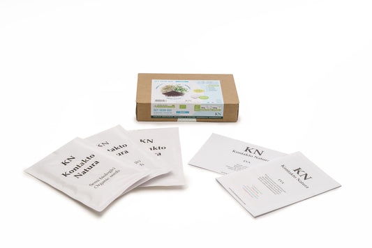 Set 3 semi bio per germogli & microgreens - piccante - sm901